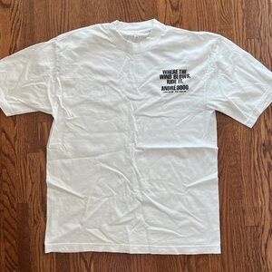 André 3000 x Total Luxury Spa - Call André - S/S Tshirt | White | Men’s Medium